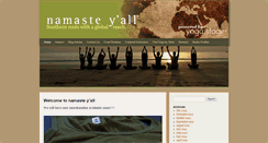 Desktop Screenshot of namasteyall.org