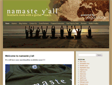 Tablet Screenshot of namasteyall.org
